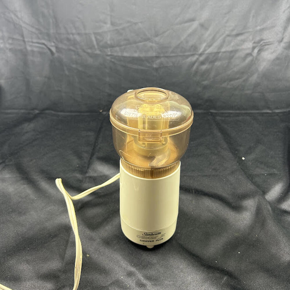 Vintage Sunbeam Chopper Plus Electric Food Chopper Kitchen Appliance‎